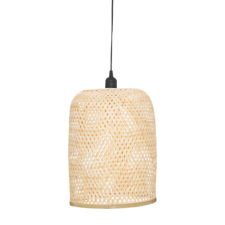 Lampa wisząca bambusowa ALI, Ø 28 cm