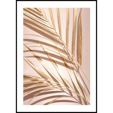 Poster Story, Plakat, Obraz - Złota Palma No1, wymiary 50 x 70 cm