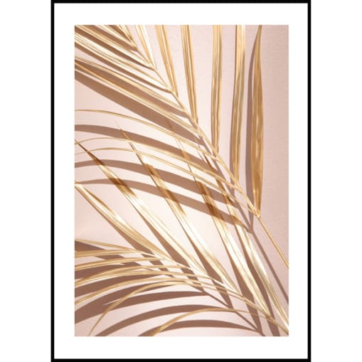 Poster Story, Plakat, Obraz - Złota Palma No1, wymiary 50 x 70 cm