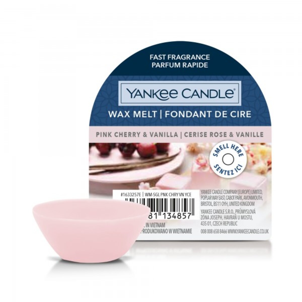 Yankee Candle wosk PINK CHERRY & VANILLA