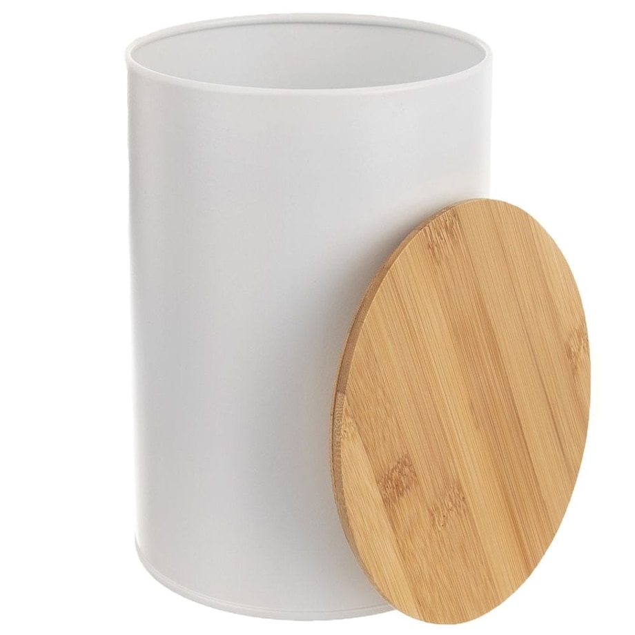 Pojemnik Kuchenny z Uszczelką Zamykany metalowy Puszka Whiteline 800 ml