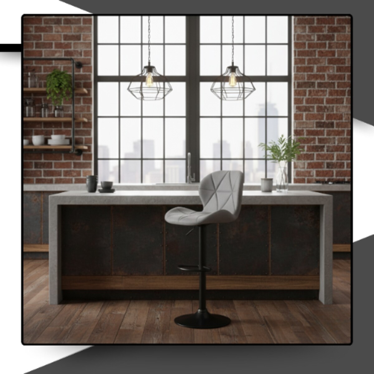 Hoker Rafi jasnoszary