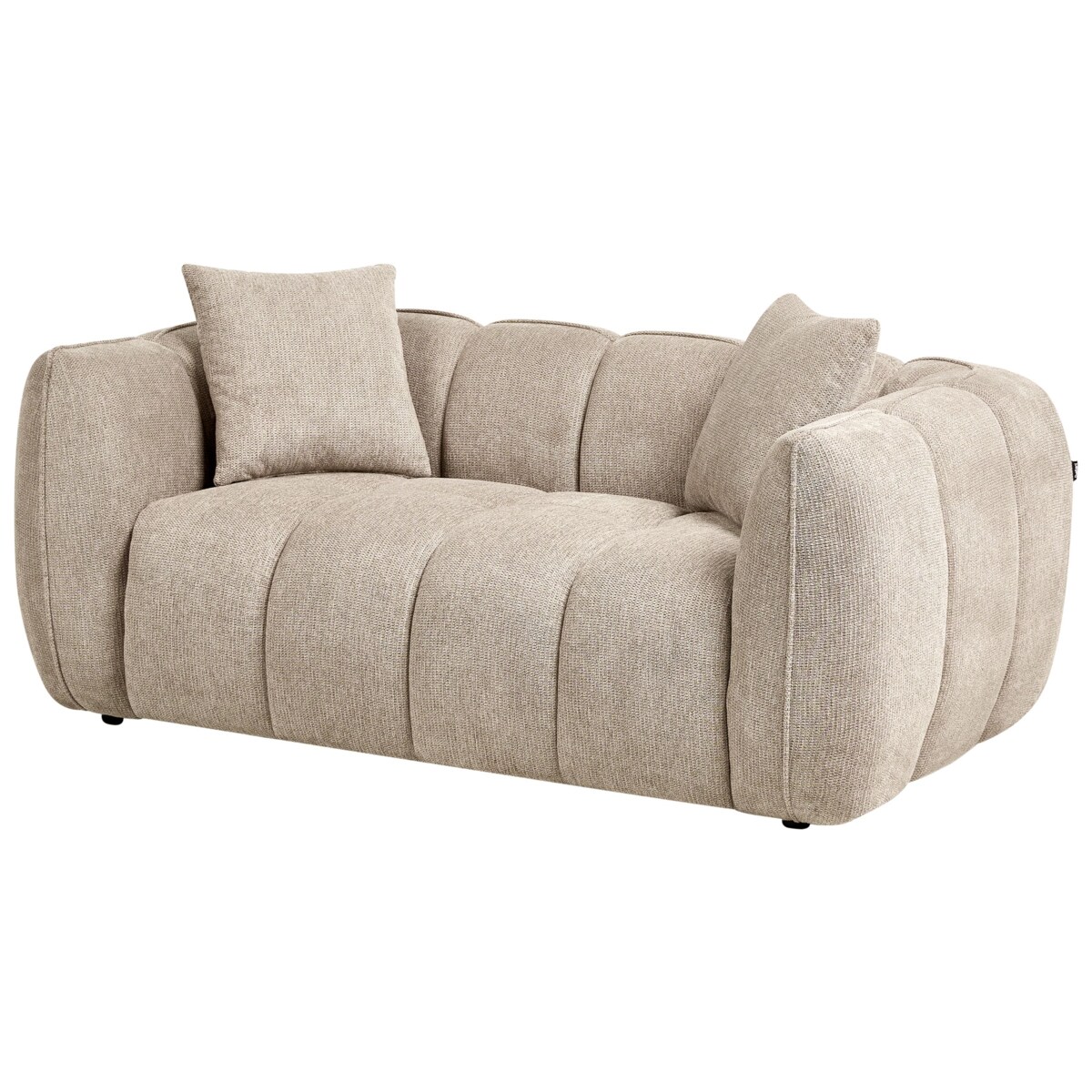 Sofa NESS Beżowoszary dla 2 osób