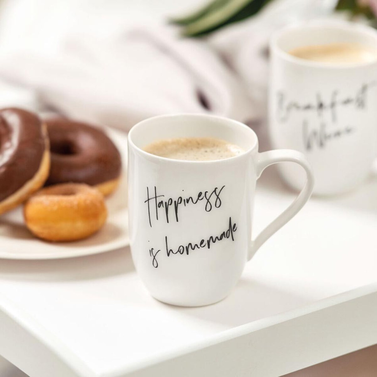 Kubek Happiness is homemade Statement, 280 ml, Villeroy & Boch