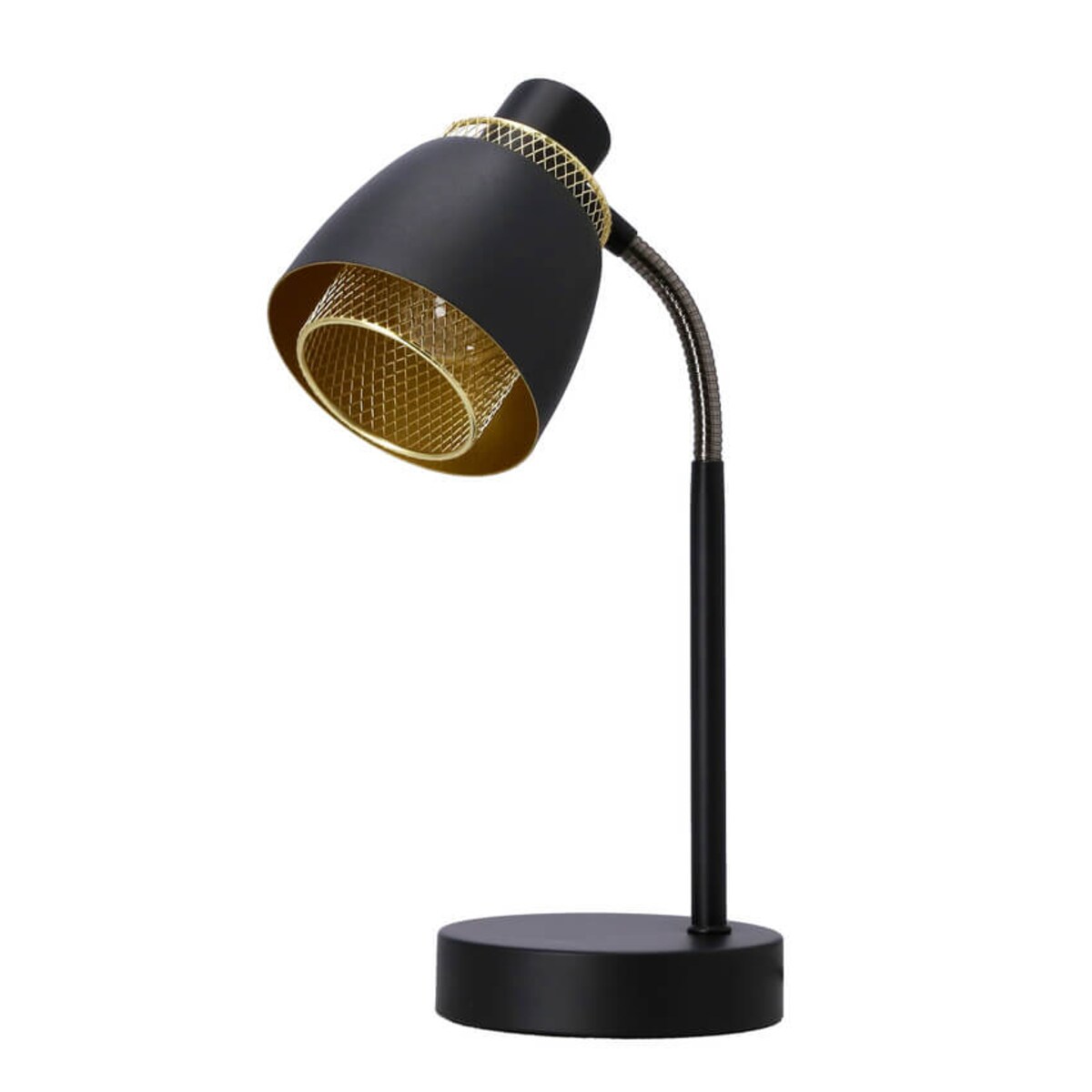 Regulowana lampka biurkowa Aleksandria 41-13774 Candellux złota czarna