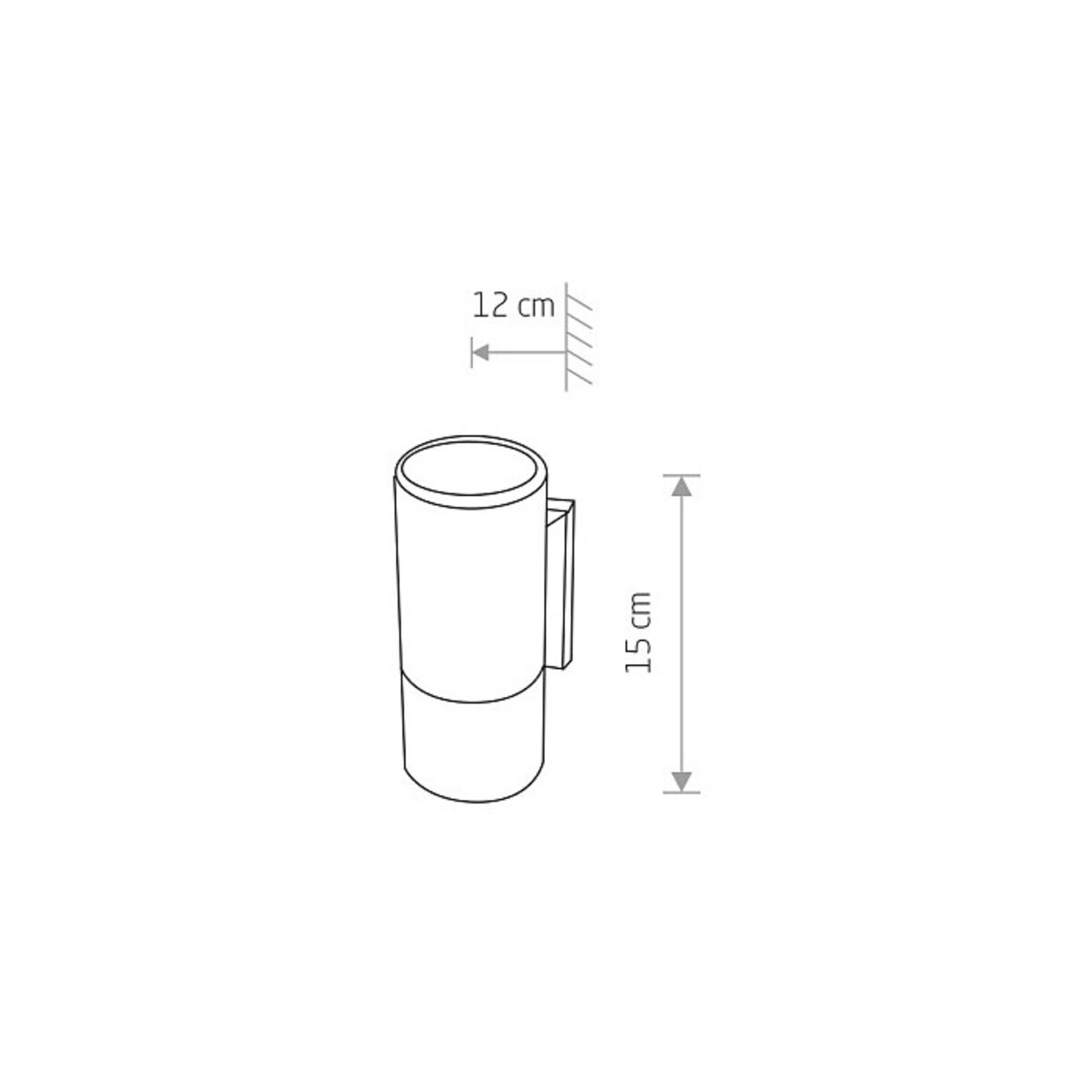 Lampa ścienna 8331 EXE Czarny Nowodvorski