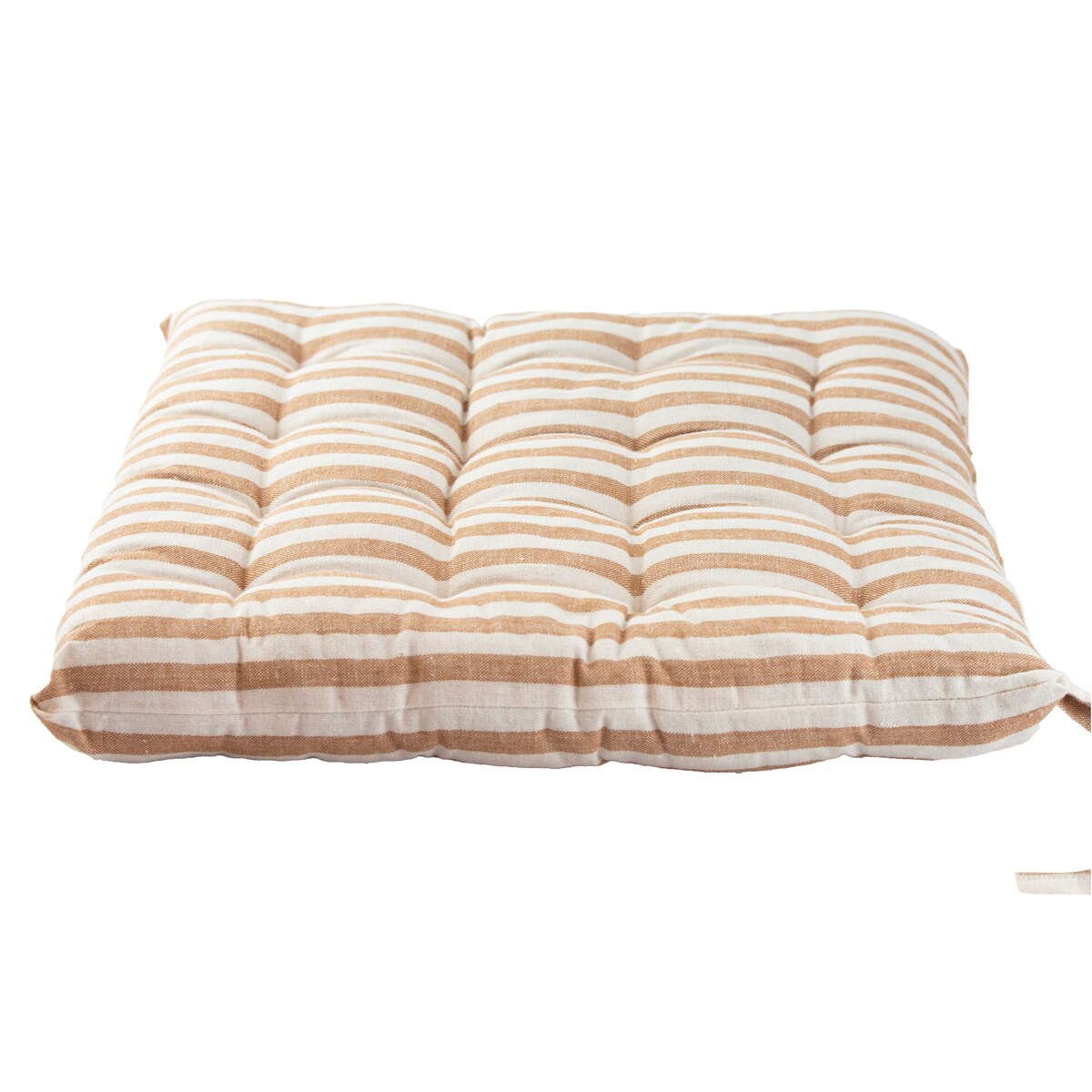 Poduszka Na Krzesło Ogrodowe Do Domu Na Taras 40X40 Cm Jasnobrązowe