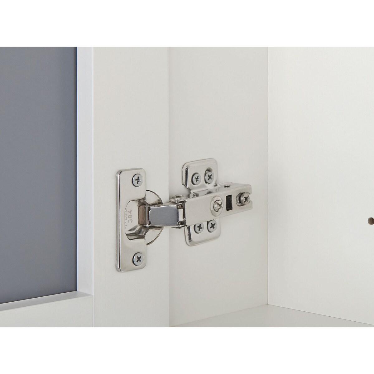 Szafka wisząca łazienkowa z lustrem PRIMAVERA 40 cm 60 cm Biały