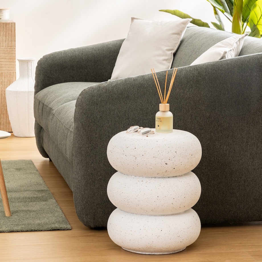 Stolik pomocniczy, boczny Stoneto 43x35x35cm