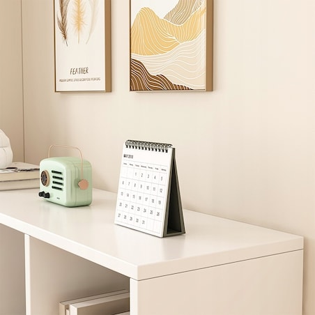 Regał otwarty biały 6 półek na książki szafka loft nowoczesny 100x67x30 cm