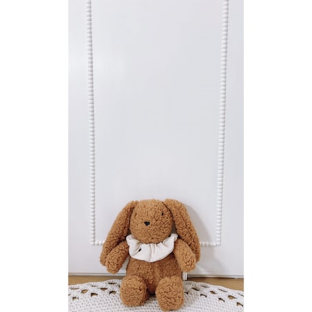 Przytulanka Królik z frotką - Ecru