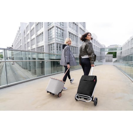 WózekSHOPPING TROLLEY, black