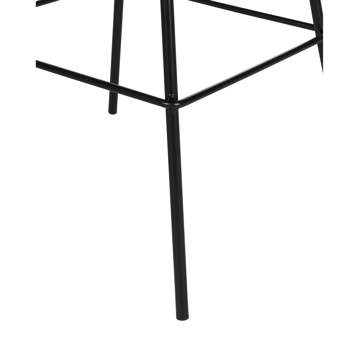 Zestaw 2 krzeseł barowych Czarny EMMET