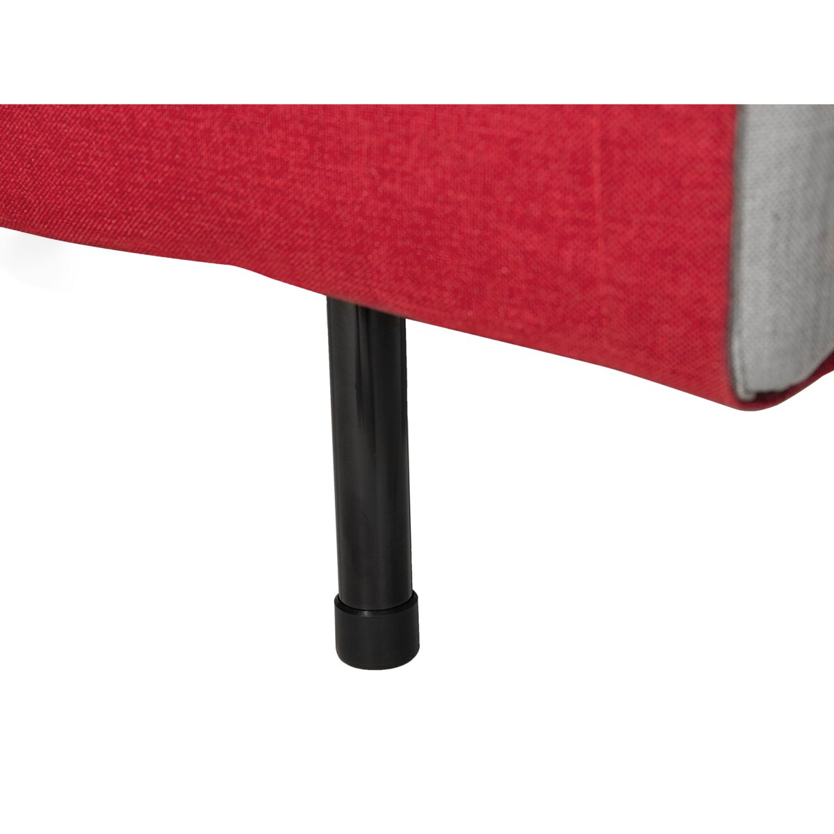 Sofa rozkładana czerwona FARRIS