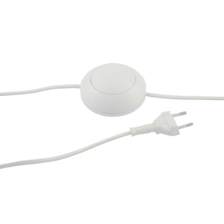 Lampka nocna na biurko lampa biurkowa druciana LED z abażurem walec LEVEL