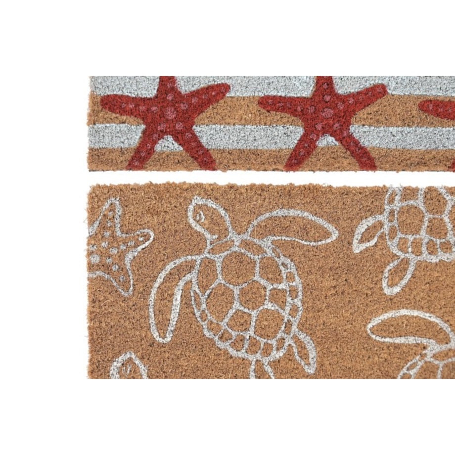 Wycieraczka kokosowa 60x40x1,5 cm OCEAN żółwie