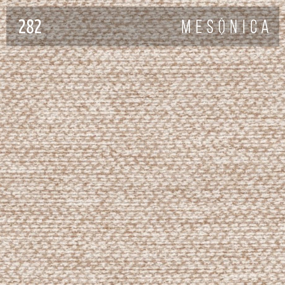 Mesonica Łóżko Alano, kremowe, 160x200