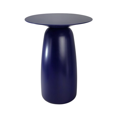 Stolik drewniany różne kolory Baobab 44, kolor granat szlachetny