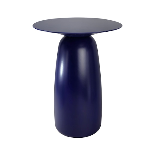 Stolik drewniany różne kolory Baobab 44, kolor granat szlachetny