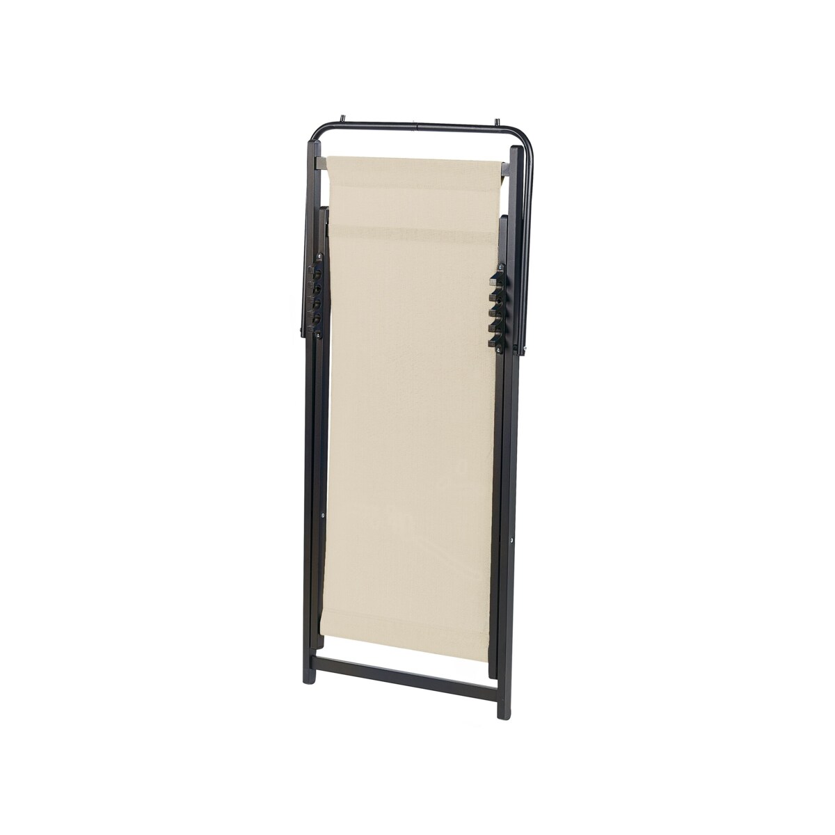 Leżak ogrodowy składany LOCRI II Metal Beżowy