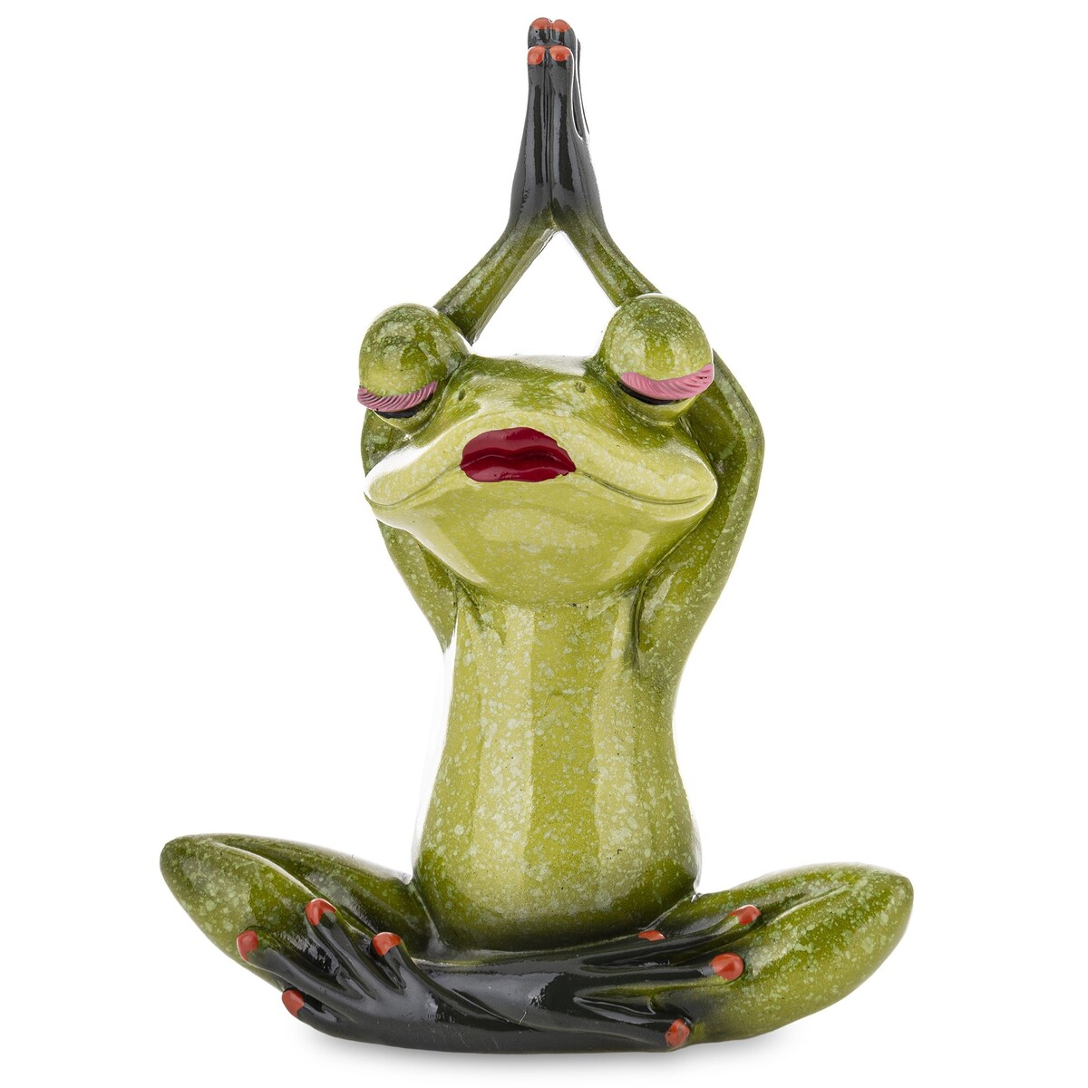 Dekoracja - żaba joginka 20x15x7 cm JOGA-2