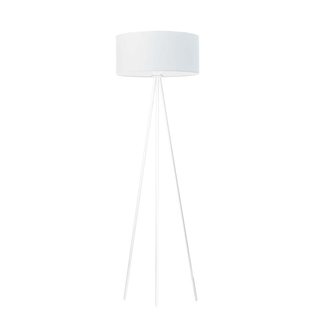 Lampa stojąca podłogowa trójnóg z abażurem walec 40cm JOLLY