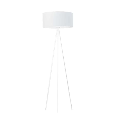 Lampa stojąca podłogowa trójnóg z abażurem walec 40cm JOLLY