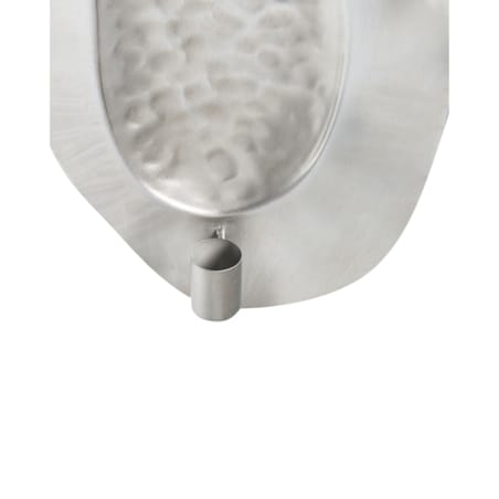 Świecznik PENICHE Metal 60 cm Srebrny