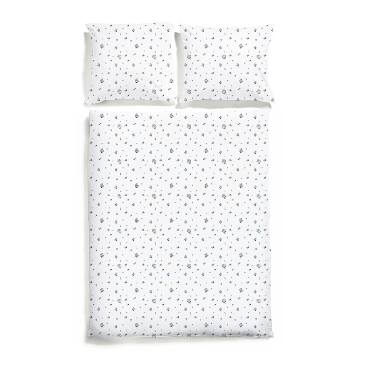 Pościel Niezapominajki 140/200 + 70/80 cm