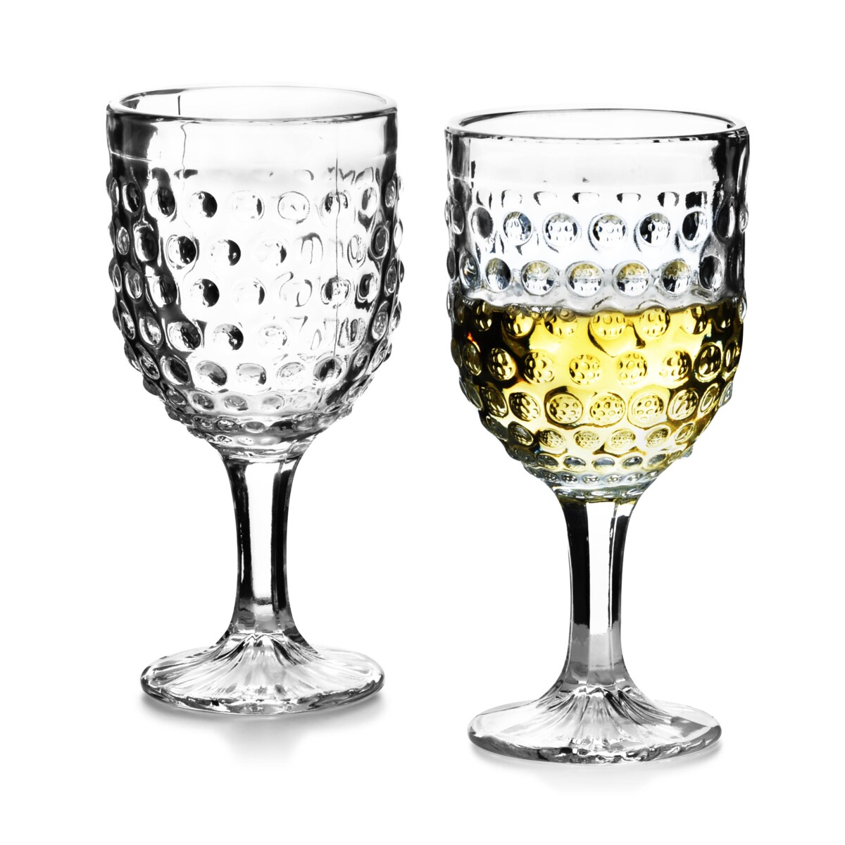 Elise Dots Komplet 6 kieliszków 280ml7,5xh15cm