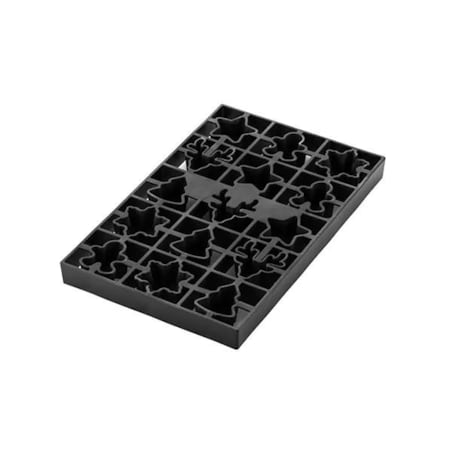 Zestaw Voilá Cookie Winter Holiday, wykrawacz do ciastek + 10 torebek z cukierkami, Silikomart