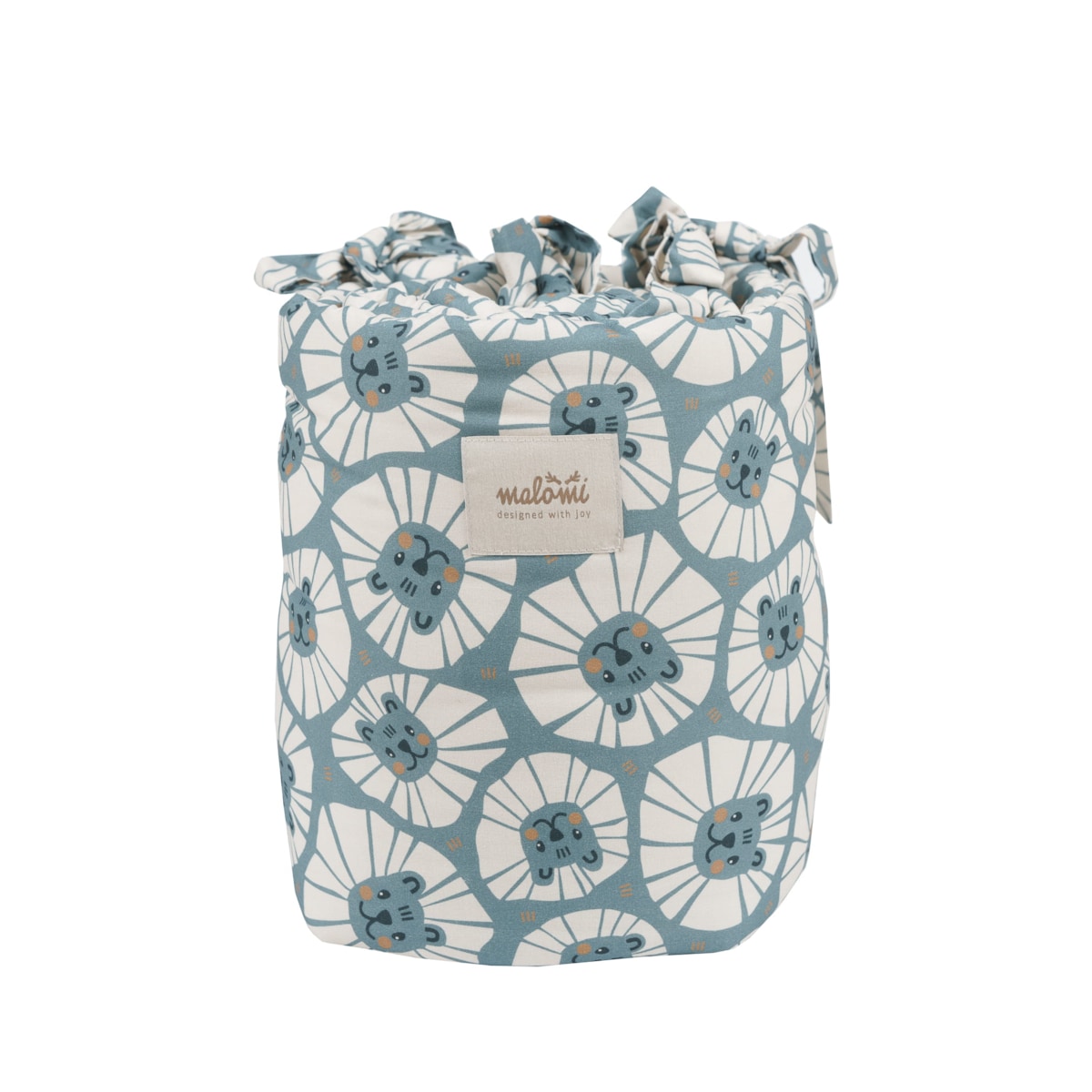 Ochraniacz do łóżeczka denim lions - S