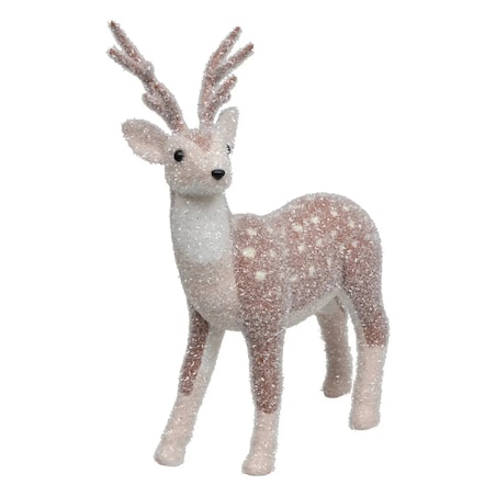 Figurka jelonek mały oszroniony 41x57 cm