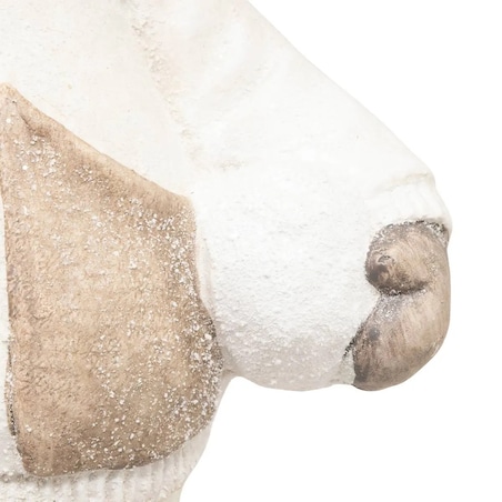 Figurka świąteczna Chłopiec w czapce z latarnią 40 cm