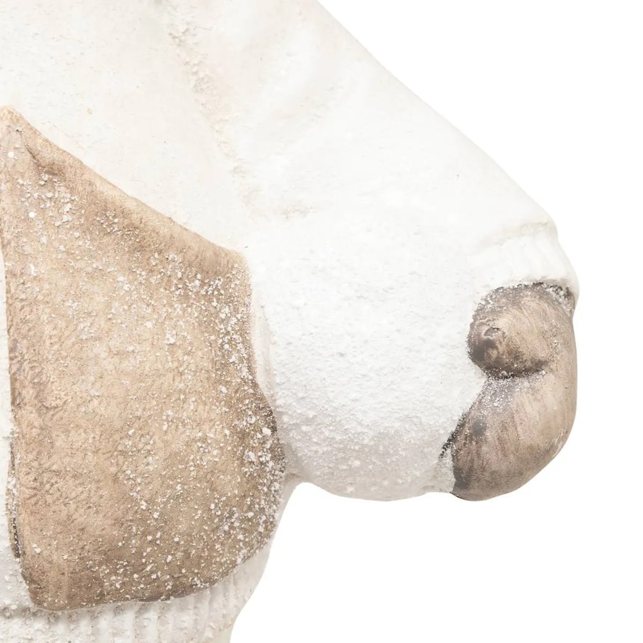 Figurka świąteczna Chłopiec w czapce z latarnią 40 cm