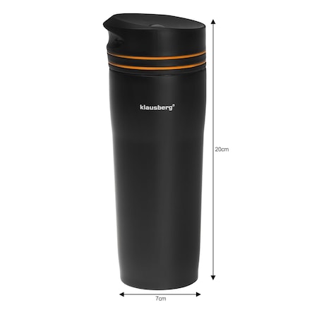 Kubek termiczny na kawę 380ml 4 kolory KLAUSBERG