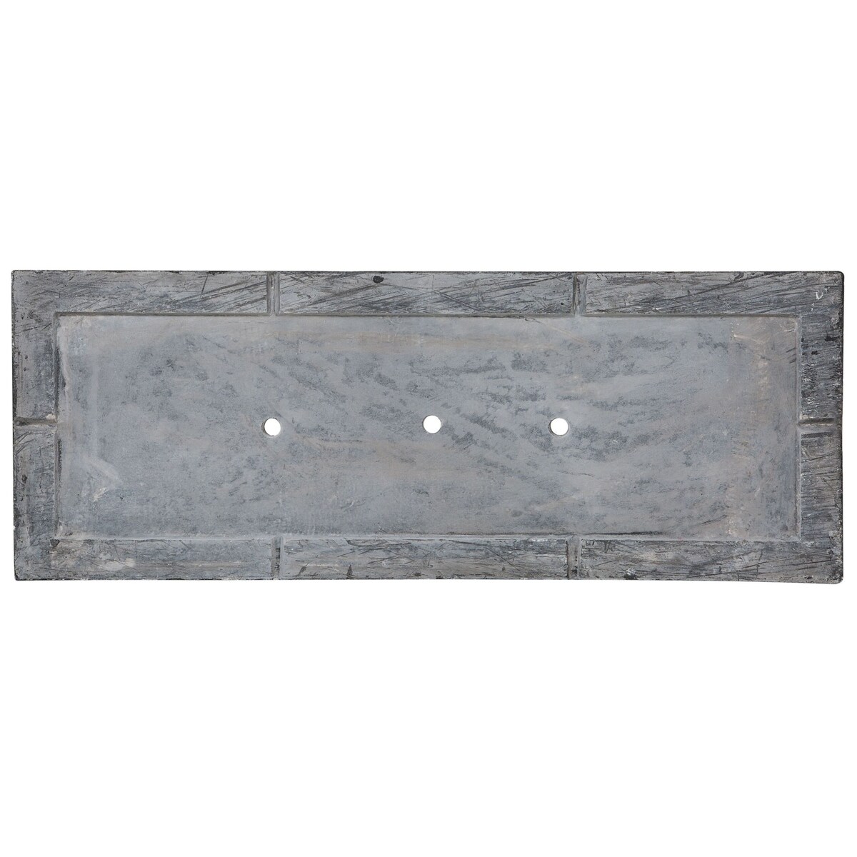 Doniczka 80 x 30 x 92 cm czarna THIMENA