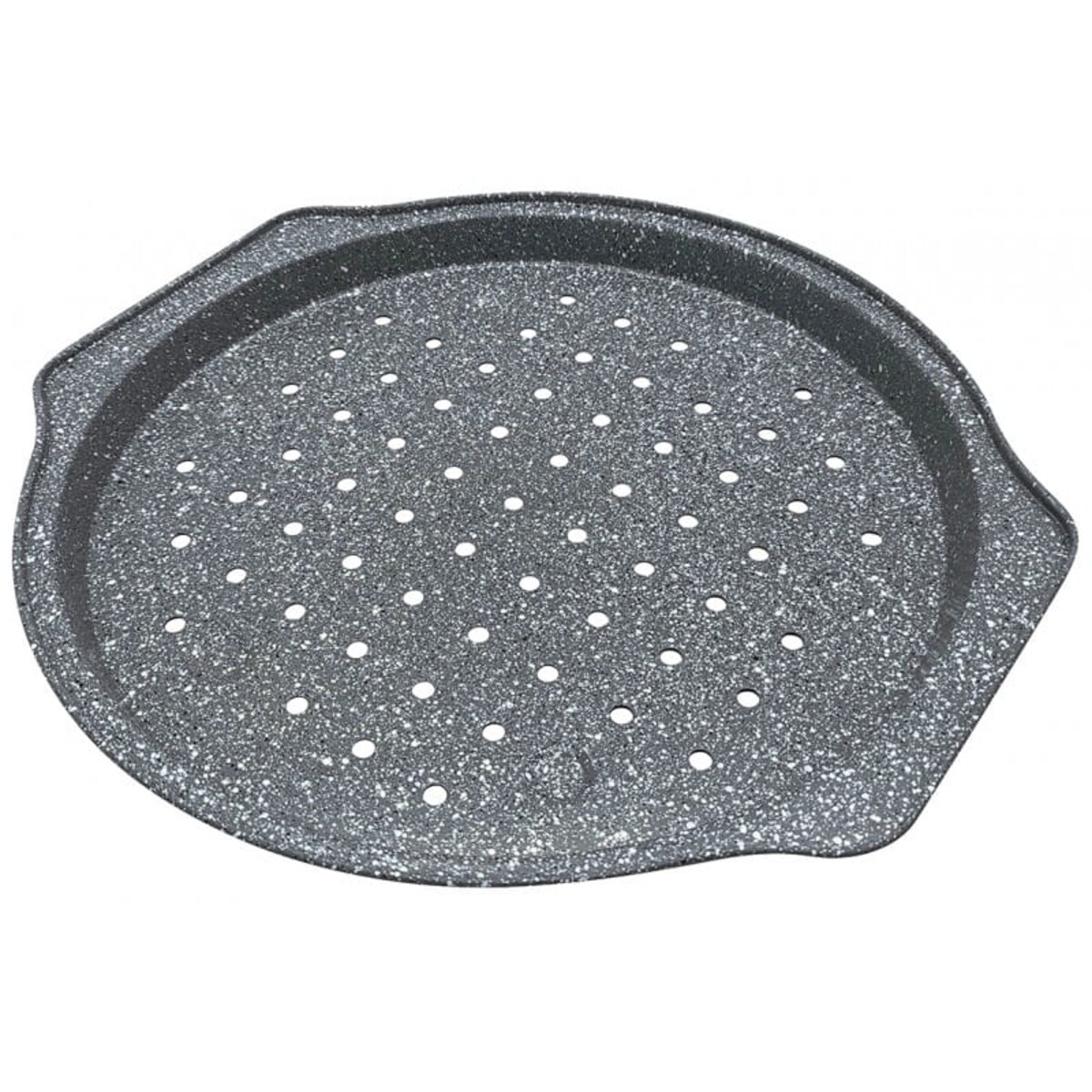 Forma blacha do pieczenia pizzy 35cm perforowana szara KLAUSBERG