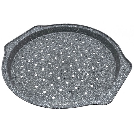 Forma blacha do pieczenia pizzy 35cm perforowana szara KLAUSBERG