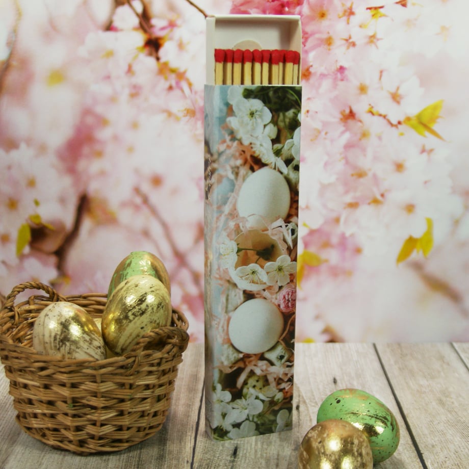 Zapałki ekstra długie "Wielkanocne Jajka"