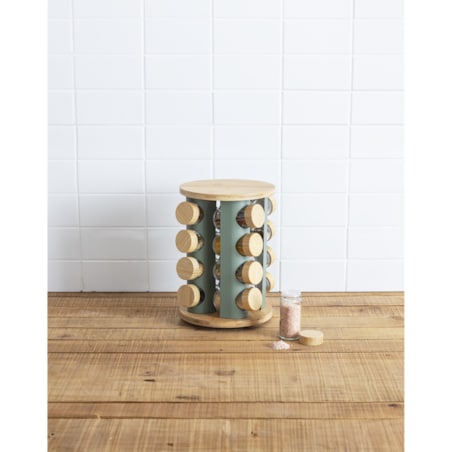 Stojak na przyprawy obrotowy 28,5x21 cm EXTRA zielony