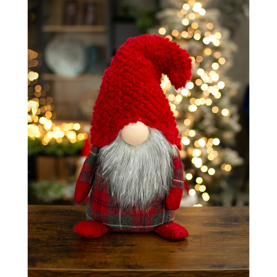 SKRZAT krasnal na prezent święta Mikołaj gnom DUŻY