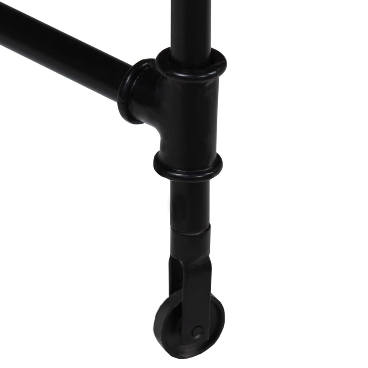 vidaXL Sekretarzyk z litego drewna mango i stali, 110 x 50 x 96 cm