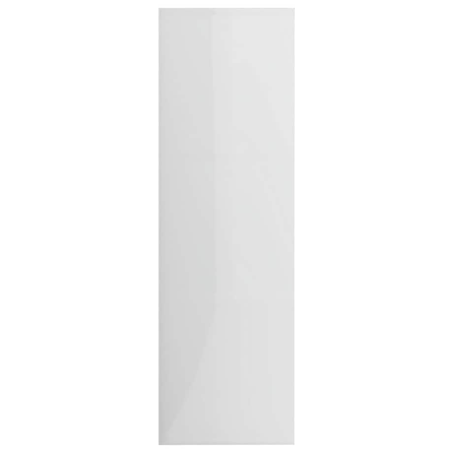 vidaXL Regał, biały na wysoki połysk, 98x30x98 cm
