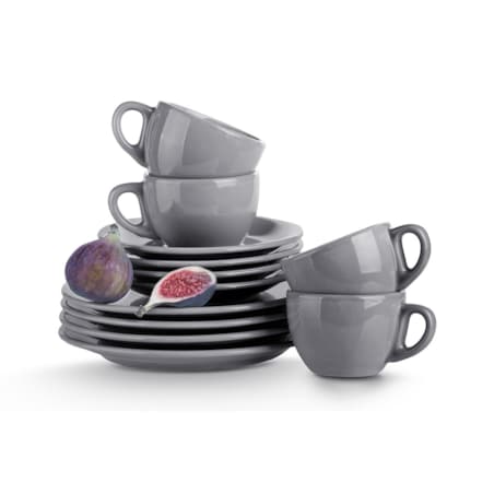 Konsimo LUPIN Spodek filiżanki do kawy, szary