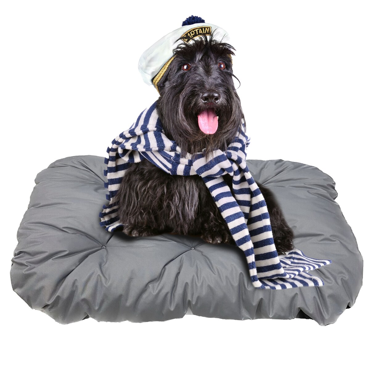 Legowisko Dla Psa Poduszka Posłanie Wytrzymałe 120X90 Cm Szare