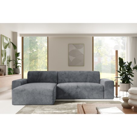 Narożnik COCO L z funkcją spania Kolor: TILIA 90