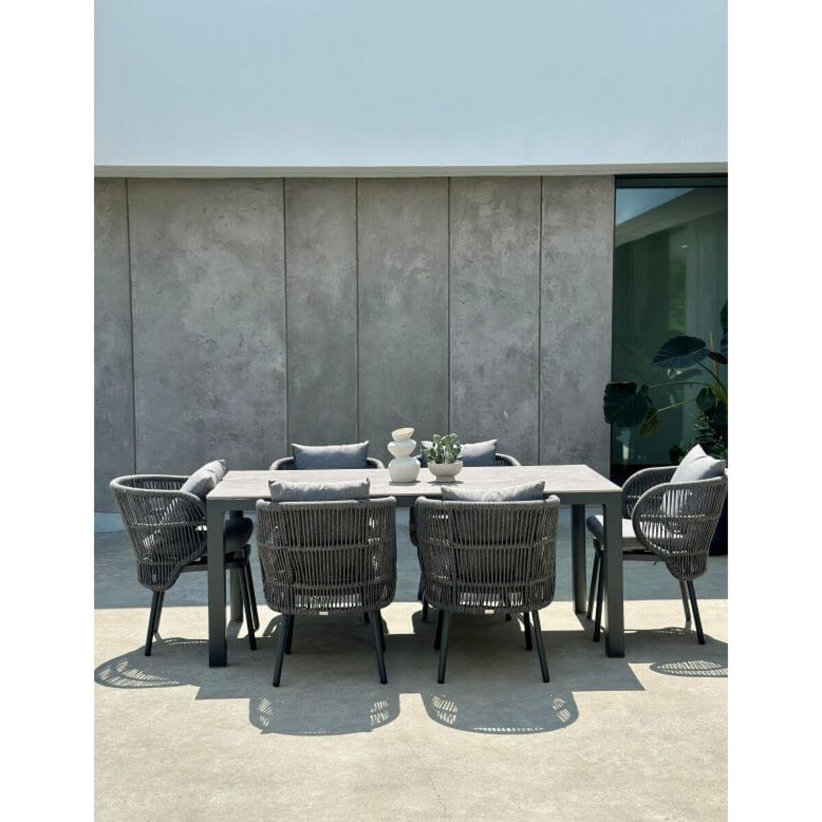 ZESTAW ALUMINIOWY AZZURE SZARY 6