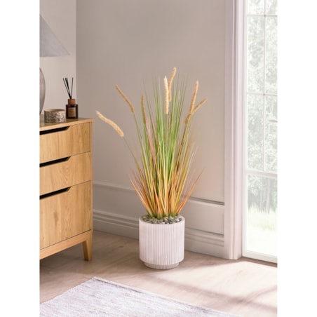 Sztuczna roślina BRISTLEGRASS 90 cm Zielony