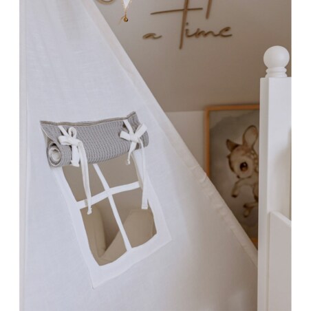 Cream – tipi, namiot dla dzieci z matą podłogową